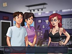 Summertime Saga 207 Big Tits Cartoon Action