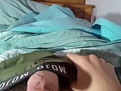Man Indulges in Solo Bliss