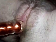 Femme’s solo tease with toys in private
