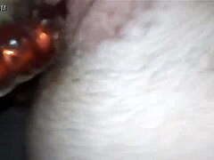 Femme’s solo tease with toys in private