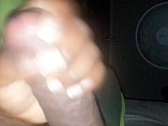 Ebony beauty’s daring blowjob challenge