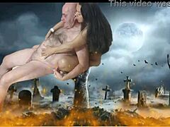 Halloween-themed sex with Agarabas and Olpr
