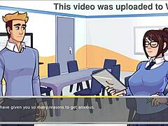 3D cartoon of Mercy's anal exam