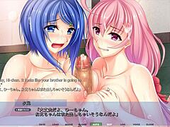 Akumeru's steamy dual step-sister action