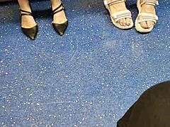 i'm obsessed with candid feet