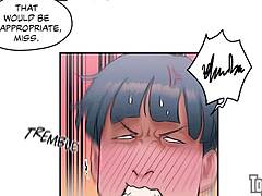 Hentai sexercise routine in action