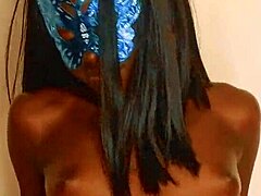 Black beauty pisses in missionary position
