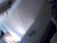 Hottie’s Perfect Tits Shine In Halloween Prep