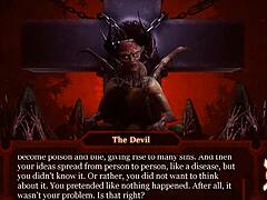 Explore BDSM with mysterious demon