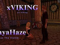 kayahaze lured into rough deviance with xviking
