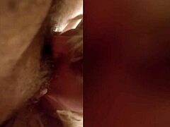 Blonde girlfriend's mesmerizing oral delight