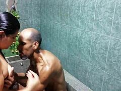 Wife's friend gets naughty on camera