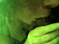 redhead takes cum in mouth from pof hookup