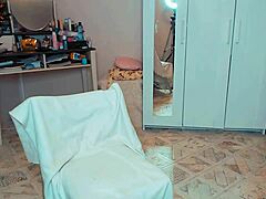 Beautiful webcam performer charms audience