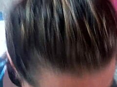 Blonde's Hot Threesome Facial Finish