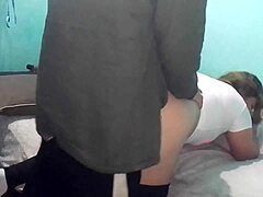 latina couple's steamy webcam