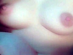Young lady reveals intimate allure
