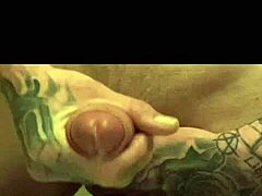 what’s behind this solo cumshot tease today?