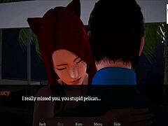 Anime-style characters in 3D game