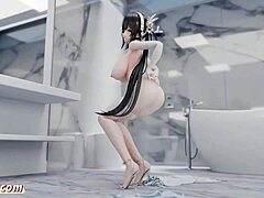 3d allure with nude beijing dance