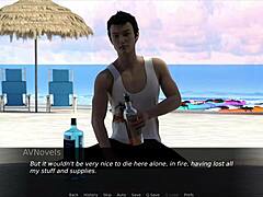 Adult anime-style visual novel: Flavor 1