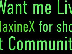 Maxine X's Bold Anal Ride