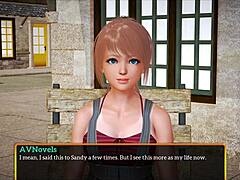 Homemade anime-style video with small-boob girls