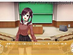 Magical Exhibitionist Girl Christhea Flashes In Anime Game