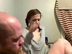 Bouncing boobs get fucked and sucked