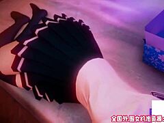 Sexy Cute Hentai Bitch Teases Hard