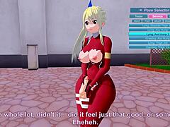 Lucy's 3D Hentai Curves Shine