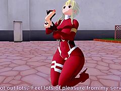 Lucy's 3D Hentai Curves Shine
