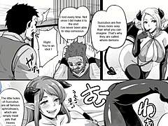 Succubus-themed manga in Japanese style