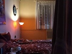 Amateur couple's passionate homemade sex