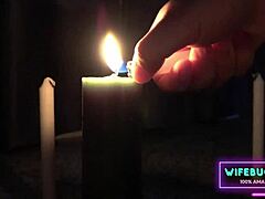 Wife's homemade Valentine threesome adventure