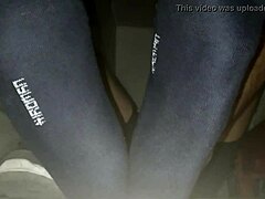 Bold Gay Fetish Socks Play