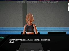blonde craves massive thrill