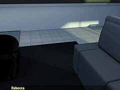 Hentai Milf Jogging in 3D Cartoon Scene