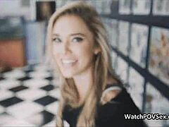 Stunning girlfriend enjoys great sex