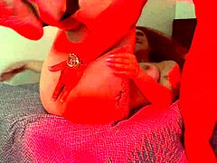 Redhead gets tied up hard