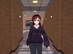 3d couple banging hard in animation
