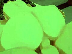 3d couple banging hard in animation
