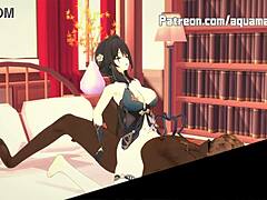 3D animated cartoon with explicit content: Honkai