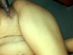 Big black cock fills her