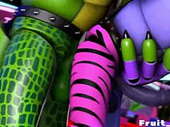 Provocative Fnaf Fruit Cock Tease Awaits You