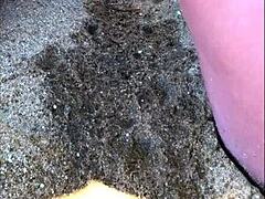 Beach urination habit of spouse