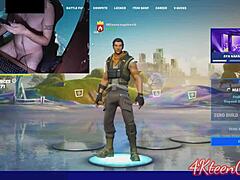 Fortnite Brazil-themed gameplay with skins