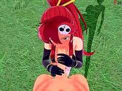 yoko's view in gurren lagann
