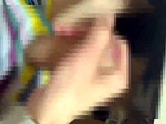 Masturbating together in bed
