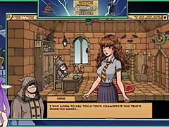 Harry Potter-style game with witch training